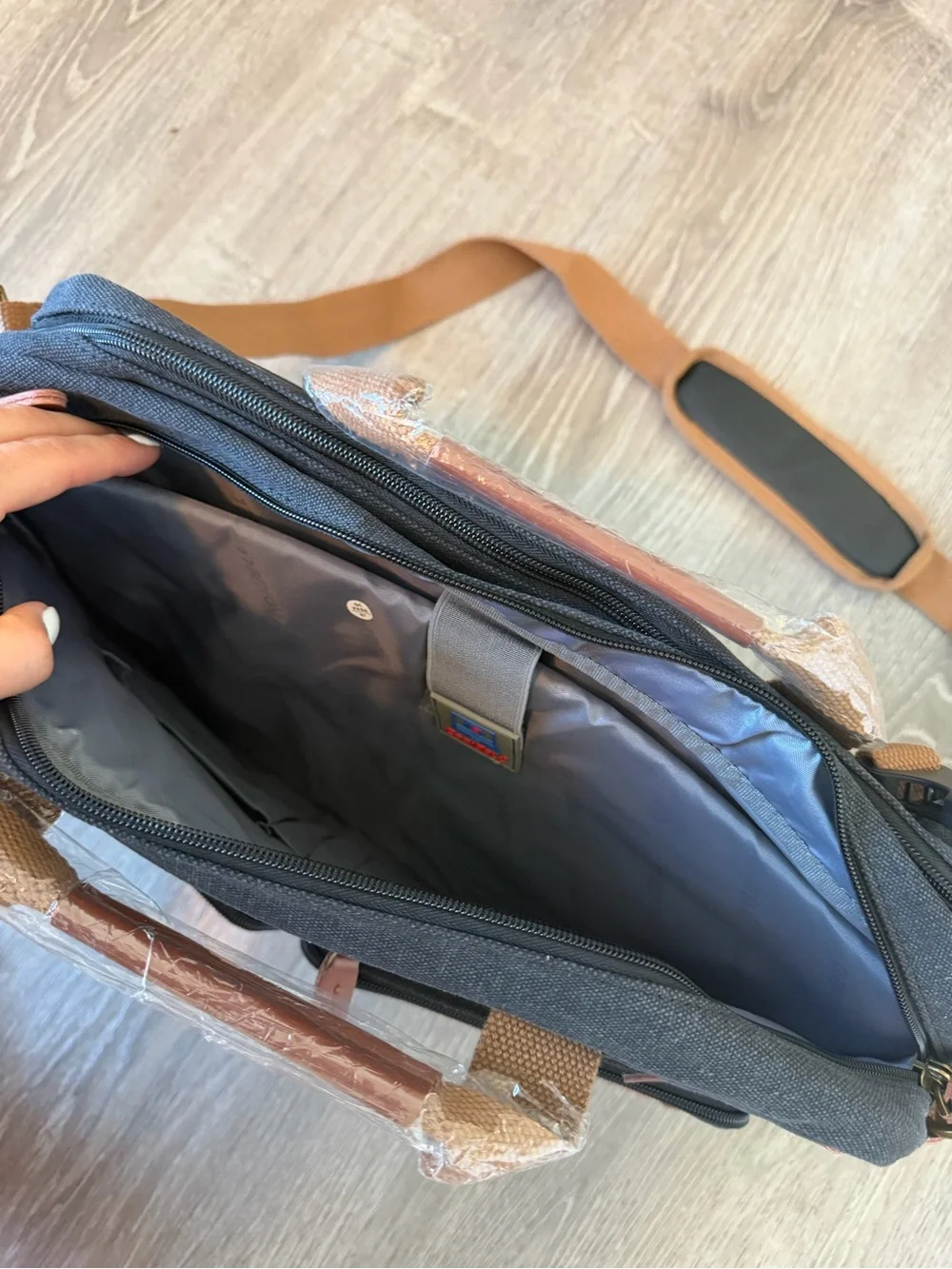 New!! CoolBELL Convertible Backpack Messenger Shoulder